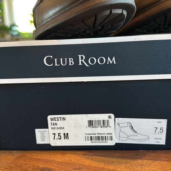 Club Room Westin Boots NWOT